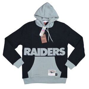 Mitchell & Ness Las Vegas Raiders NFL Throwbacks Hoodie Men's Sweatshirt NWT